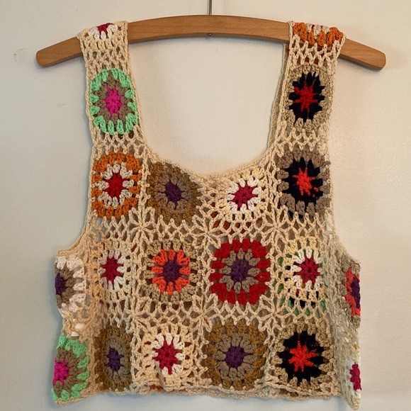 Crochet Crop Top - Picture 2 of 3